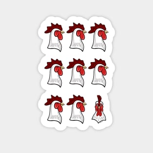 There’s One In Every Flock Sticker